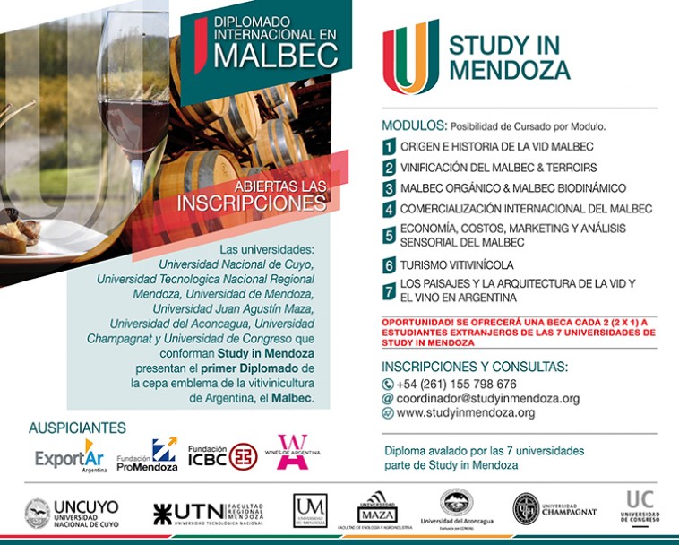 imagen Programa Diplomado Internacional en Malbec