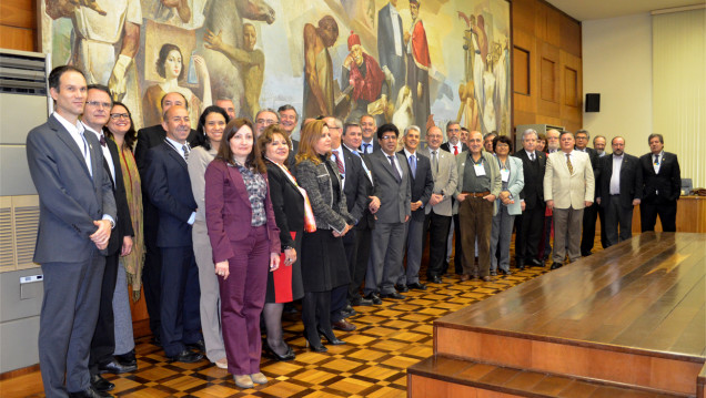 imagen Rector participó en reunión del Consejo de la Asociación del Grupo Montevideo