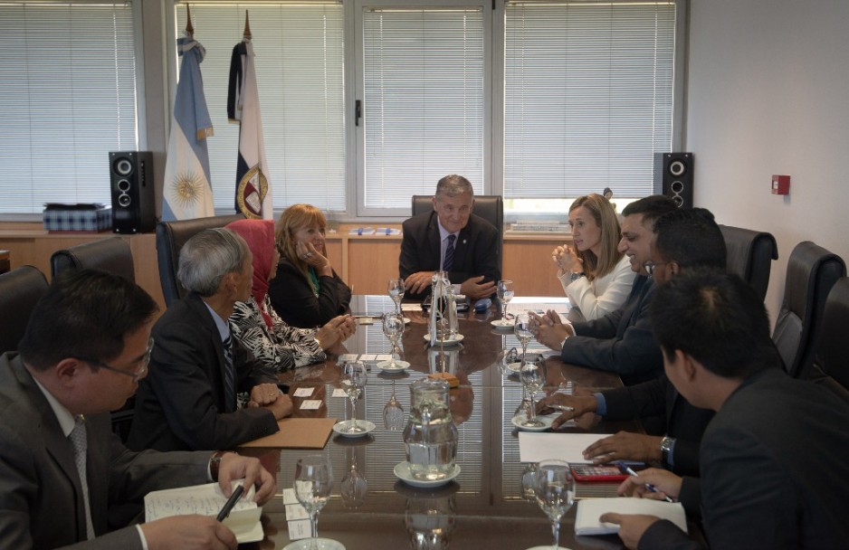 imagen Delegación diplomática asiática visitó la UNCUYO