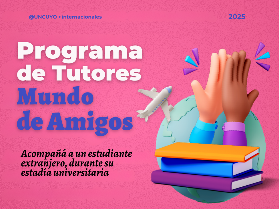 imagen Convocatoria de tutores "Un mundo de amigos"