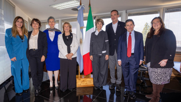imagen Una comitiva de la Universidad de Torino visitó la UNCUYO