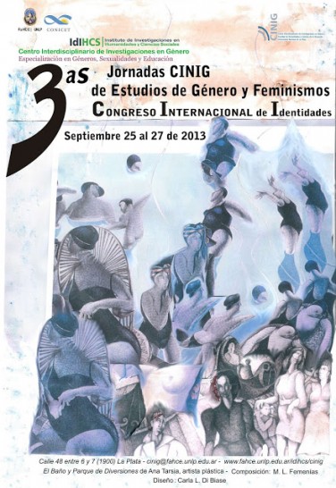 imagen IIIº Jornadas CINIG de Estudios de Género y Feminismos - La Plata