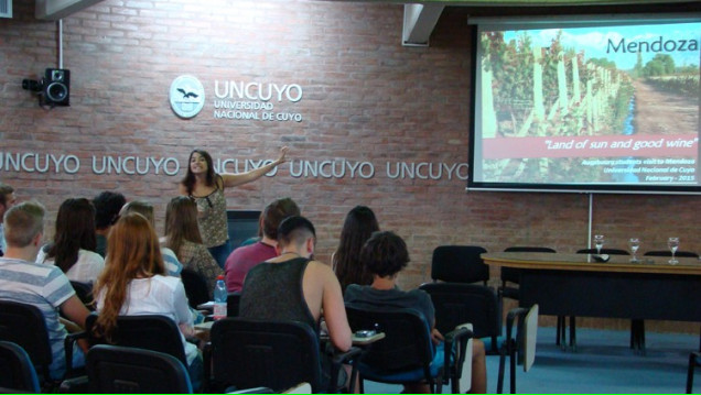 imagen Futuros geógrafos alemanes visitaron la UNCuyo