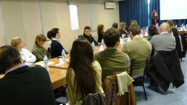 imagen Reunión con docentes beneficiaros de Programas de Internacionalización en Casa