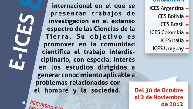 imagen 8vo Encuentro ICES - Mar del Plata y Concurso para jóvenes investigadores 
