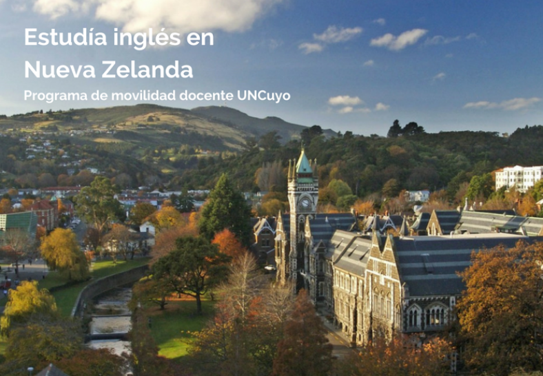 imagen Docentes UNCUYO podrán estudiar inglés en Nueva Zelanda 