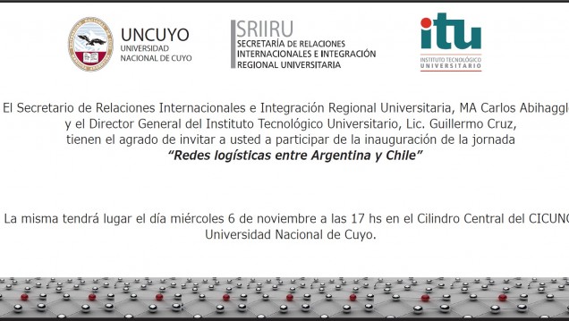 imagen Jornadas: "Redes logísticas entre Argentina y Chile"