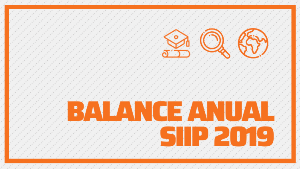 imagen Balance anual SIIP 2019 