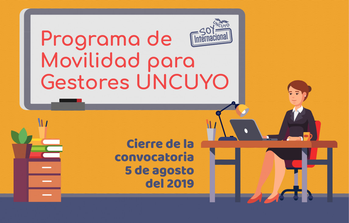 imagen Convocatoria Movilidad de Gestores UNCUYO 2019-2020