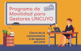 imagen Convocatoria Programa de gestores UNCUYO