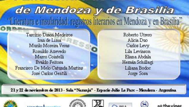 imagen  I Encuentro de Escritores de Mendoza y de Brasilia 