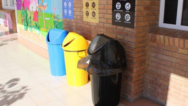imagen "UNCUYO Separa sus residuos" asesoró al colegio Portezuelo en la implementación de un sistema de gestión de los residuos