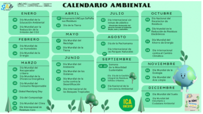 imagen Calendario ambiental