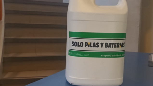 imagen La UNCuyo amplía su red de puntos de recolección de pilas y baterías.