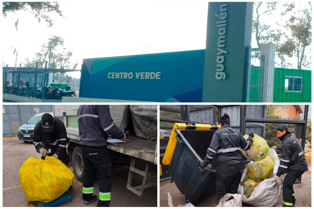 imagen La Cooperativa Grilli comenzó con el retiro de materiales reciclables en la UNCUYO.