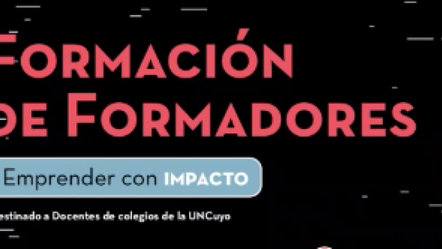 imagen El ICA participará en capacitación a docentes de la UNCUYO sobre "Emprender con impacto" 