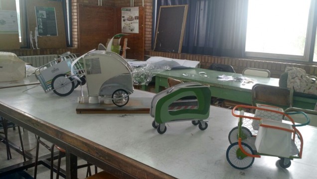 imagen Inclusión social y diseño: se presentaron los modelos de los carritos para recuperadores urbanos