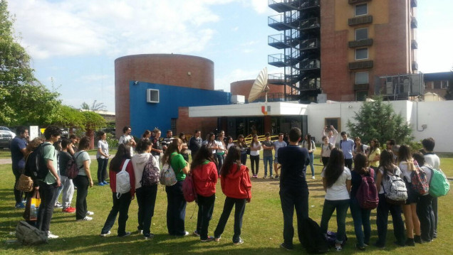 imagen Promotores Ambientales recibieron a una comitiva de los colegios de la UNCUYO