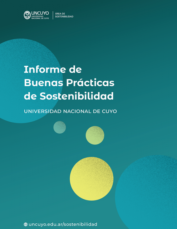 imagen Informe de Buenas Prácticas de Sostenibilidad UNCUYO 2023-2024