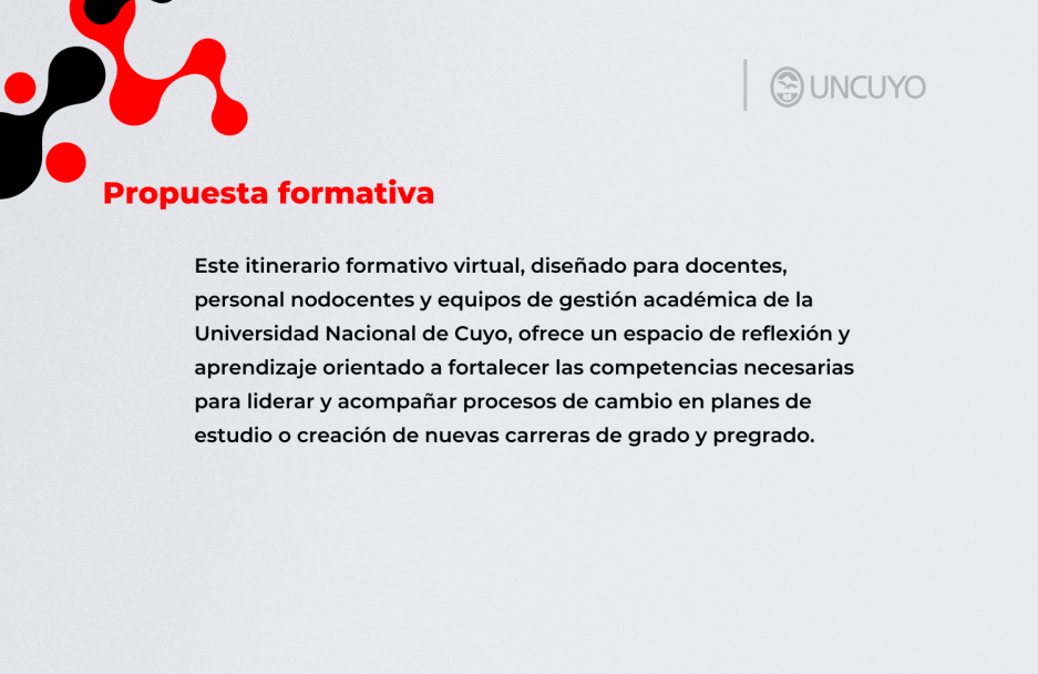 imagen Itinerario formativo