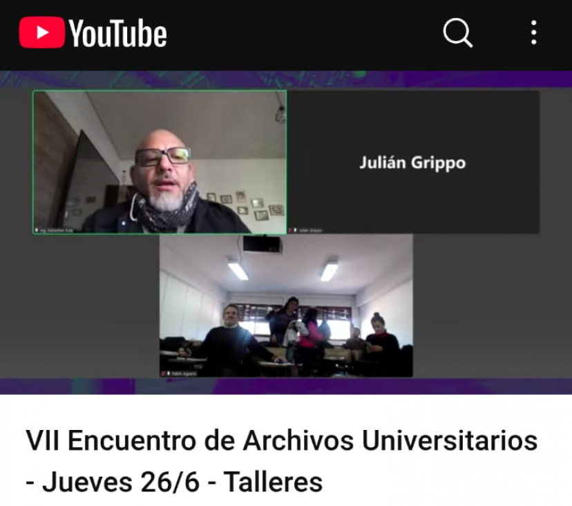 imagen La Secretaría participó en el VII Encuentro de Archivos Universitarios