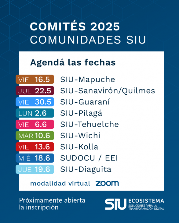 imagen Vuelven los Comités de la Comunidad SIU: un espacio de trabajo colaborativo y digital