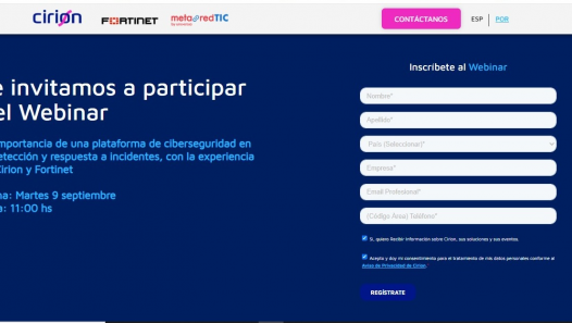 imagen  Invitamos al Webinar de Metared sobre Ciberseguridad para Universidades