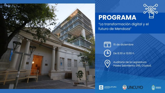 imagen  Transformación Digital y el Futuro de Mendoza: Un Encuentro en la Legislatura