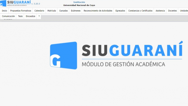 imagen Nuevo SIU-Guaraní para la Comunidad de Posgrado en la UNCuyo