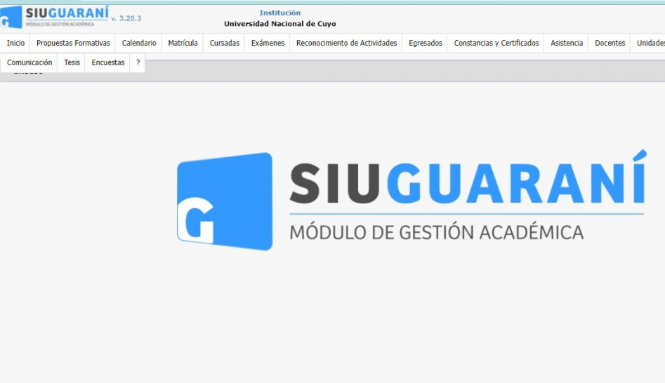 imagen Nuevo SIU-Guaraní para la Comunidad de Posgrado en la UNCuyo