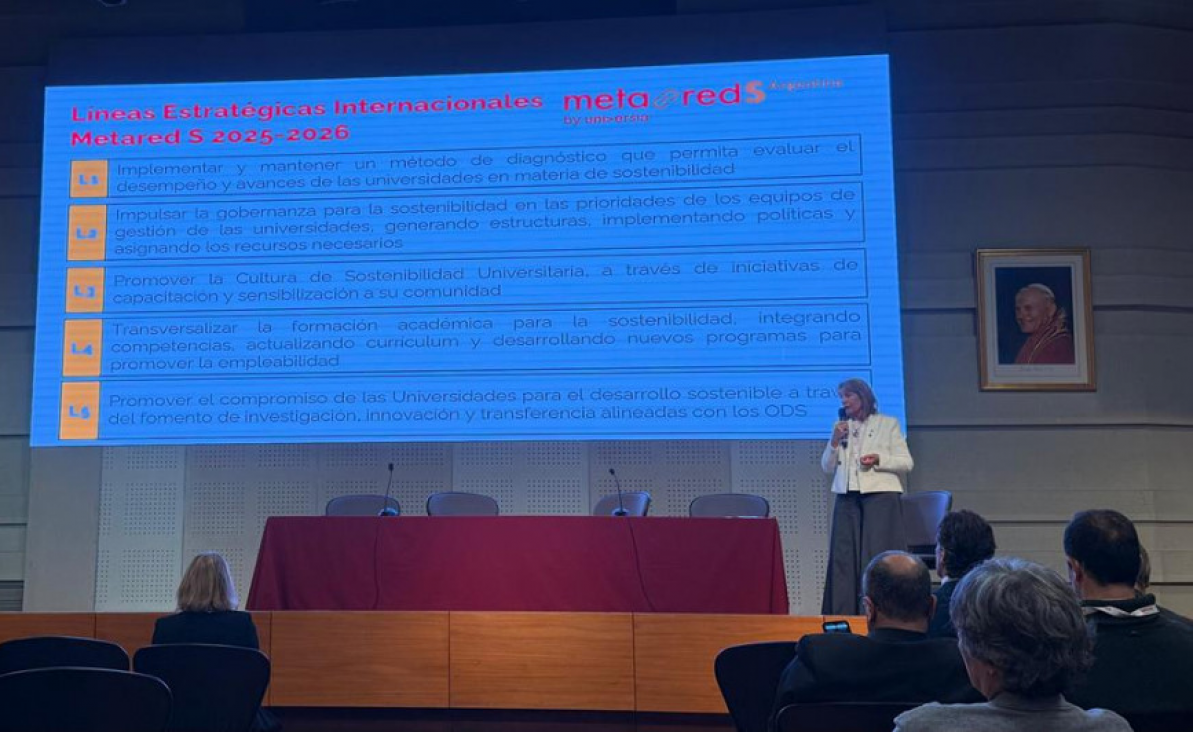 imagen La UNCUYO participó del Encuentro Nacional de Universidades MetaRed 2025