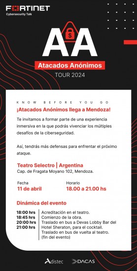 imagen "Atacados Anónimos" Tour 2024 se presentó en el Teatro Selectro