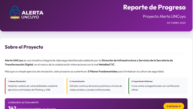 imagen A.L.E.R.T.A UNCUYO ya tiene su primer reporte temporal
