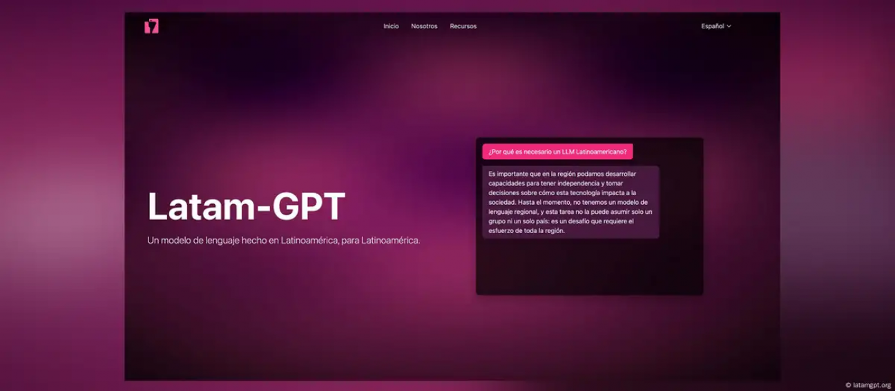 imagen Latam GPT será la primera inteligencia artificial de Latinoamérica