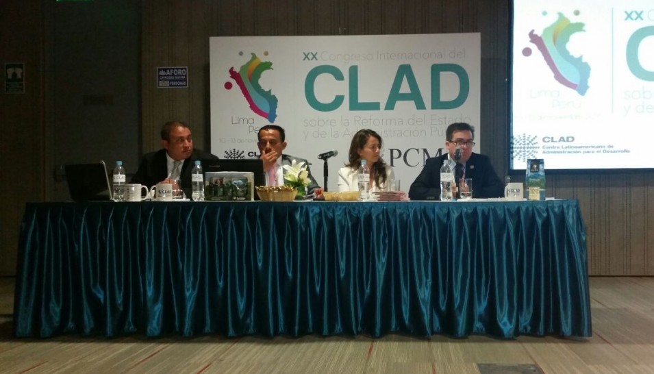 imagen El programa Universidad Transparente de la UNCuyo estuvo presente en el XX Congreso Internacional del CLAD
