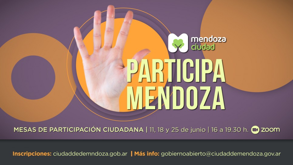 imagen Primera mesa de Participa Mendoza, el espacio para que vecinos y vecinas aporten sus ideas a la gestión municipal