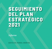 imagen Informe de Seguimiento del Plan Estratégico 2021 elaborado para la Asamblea Universitaria del 23 de agosto del 2019