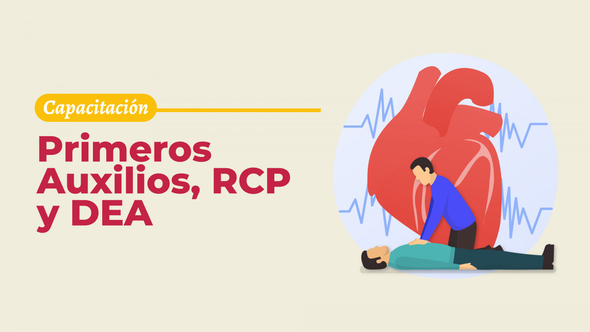 imagen Capacitación en Primeros Auxilios, RCP y DEA