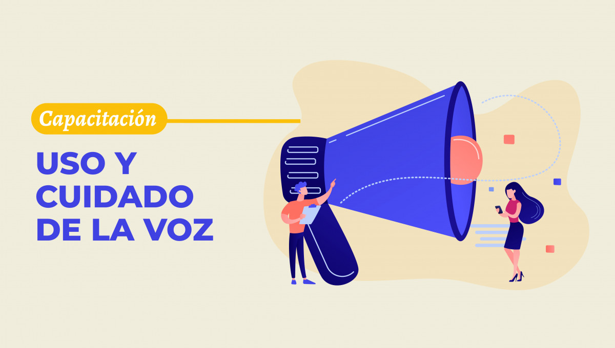 imagen Capacitación: "Uso y cuidado de la voz"