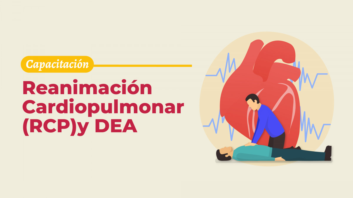 imagen Capacitación en Reanimación Cardiopulmonar (RCP) y uso del DEA