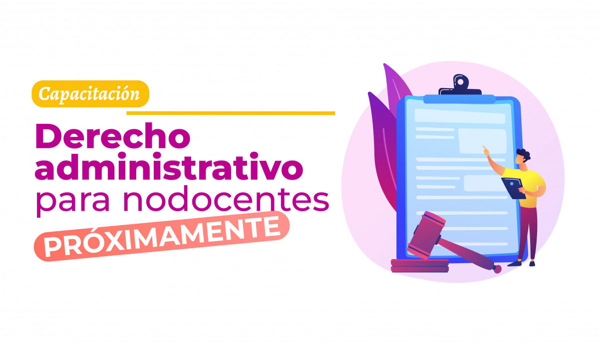 imagen DERECHO ADMINISTRATIVO PARA NODOCENTES
