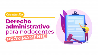 imagen DERECHO ADMINISTRATIVO PARA NODOCENTES