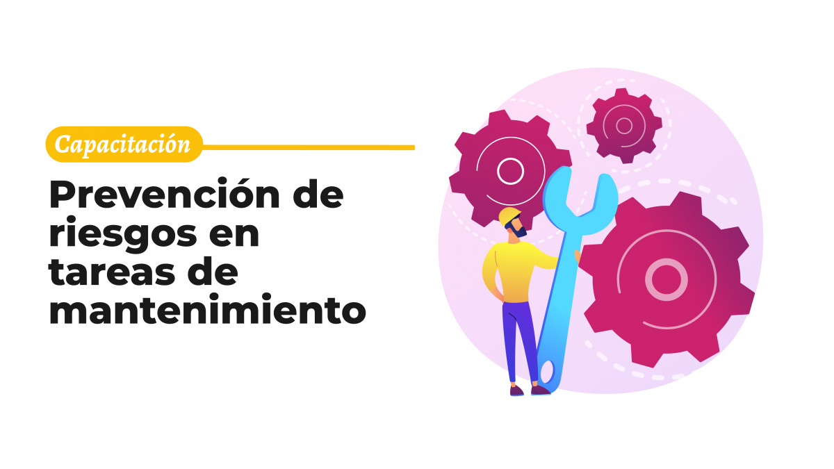 imagen Capacitación: Prevención de riesgos en tareas de mantenimiento