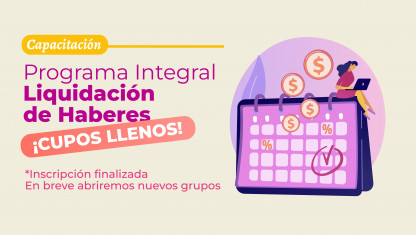 imagen Programa Integral de Capacitación en Liquidación de Haberes 2026