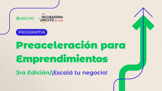 imagen  Escalá tu negocio: Programa de Preaceleración para Emprendimientos 3ra Edición