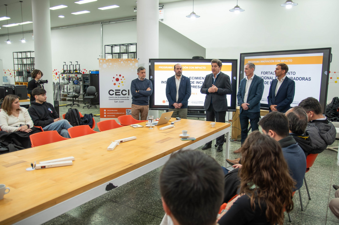 imagen La UNCUYO acompaña una nueva etapa de fortalecimiento para incubadoras de emprendimientos en San Juan