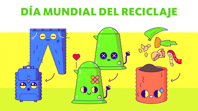 imagen Día Mundial del Reciclaje, como contribuir al cuidado del ambiente